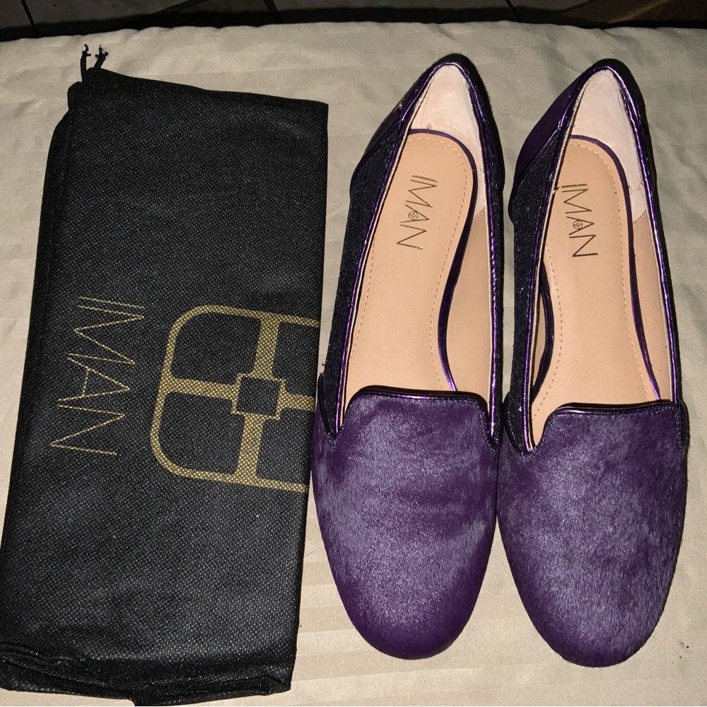 Vans Purple Women's Slip-On Loafers
